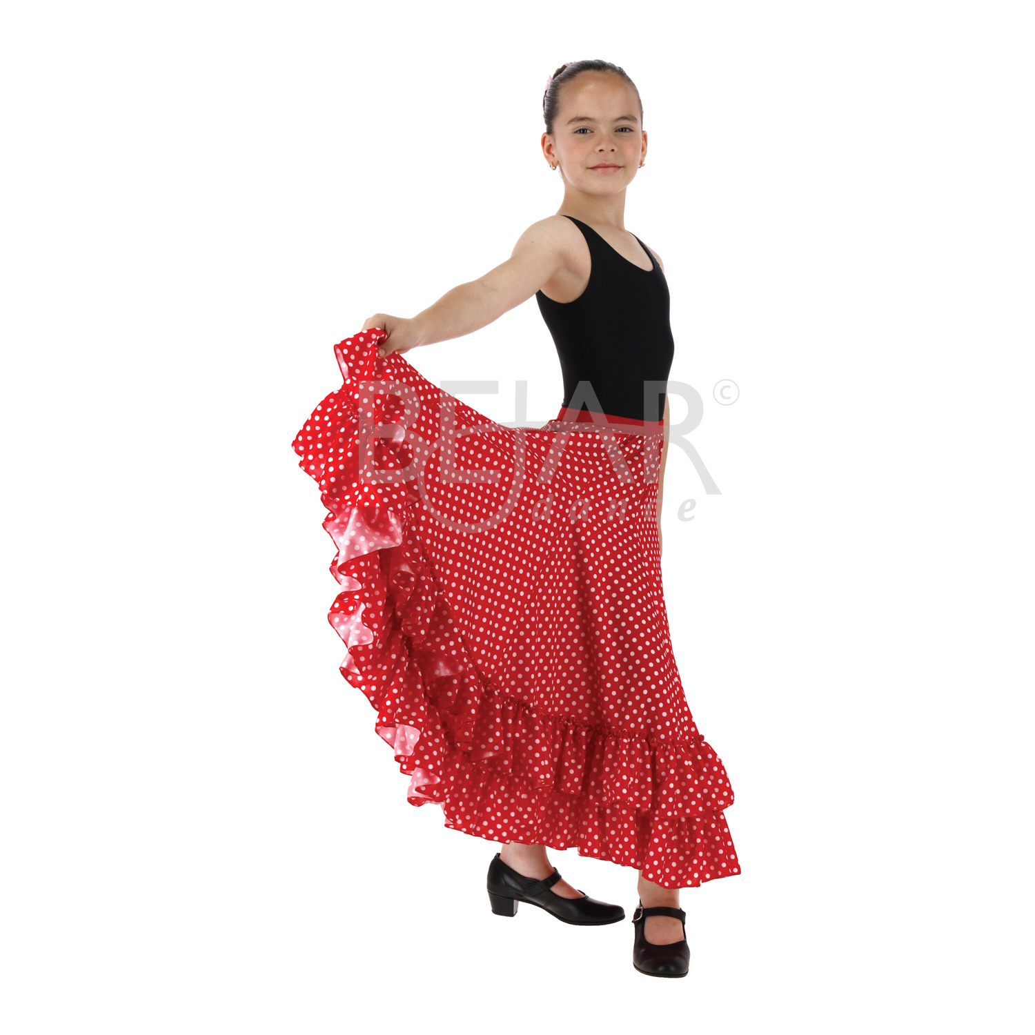 Falda Flamenco Lunares 2 holanes